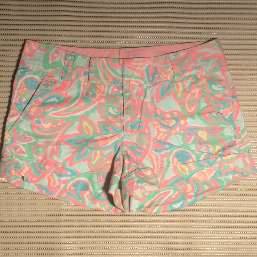 Lilly Pulitzer Barclay shorts size 2
